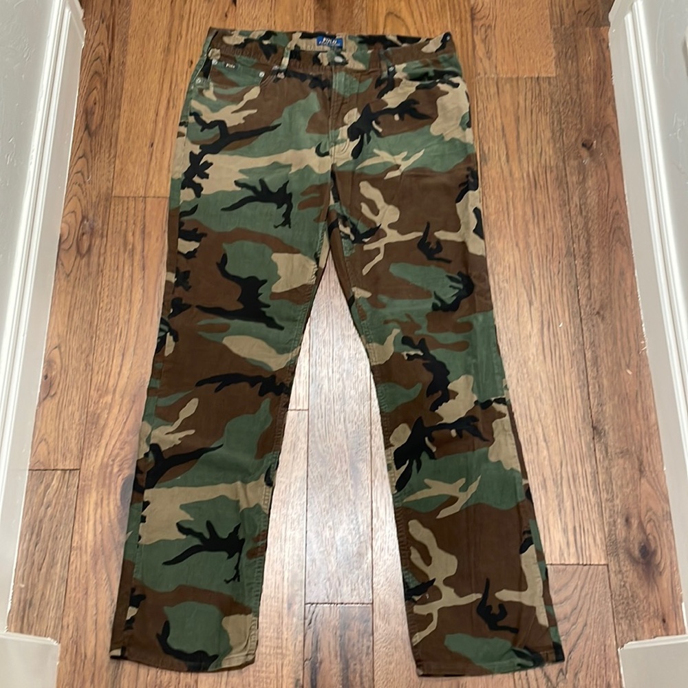 Polo Ralph Lauren Camo Corduroy Five Pocket Pants 36x34